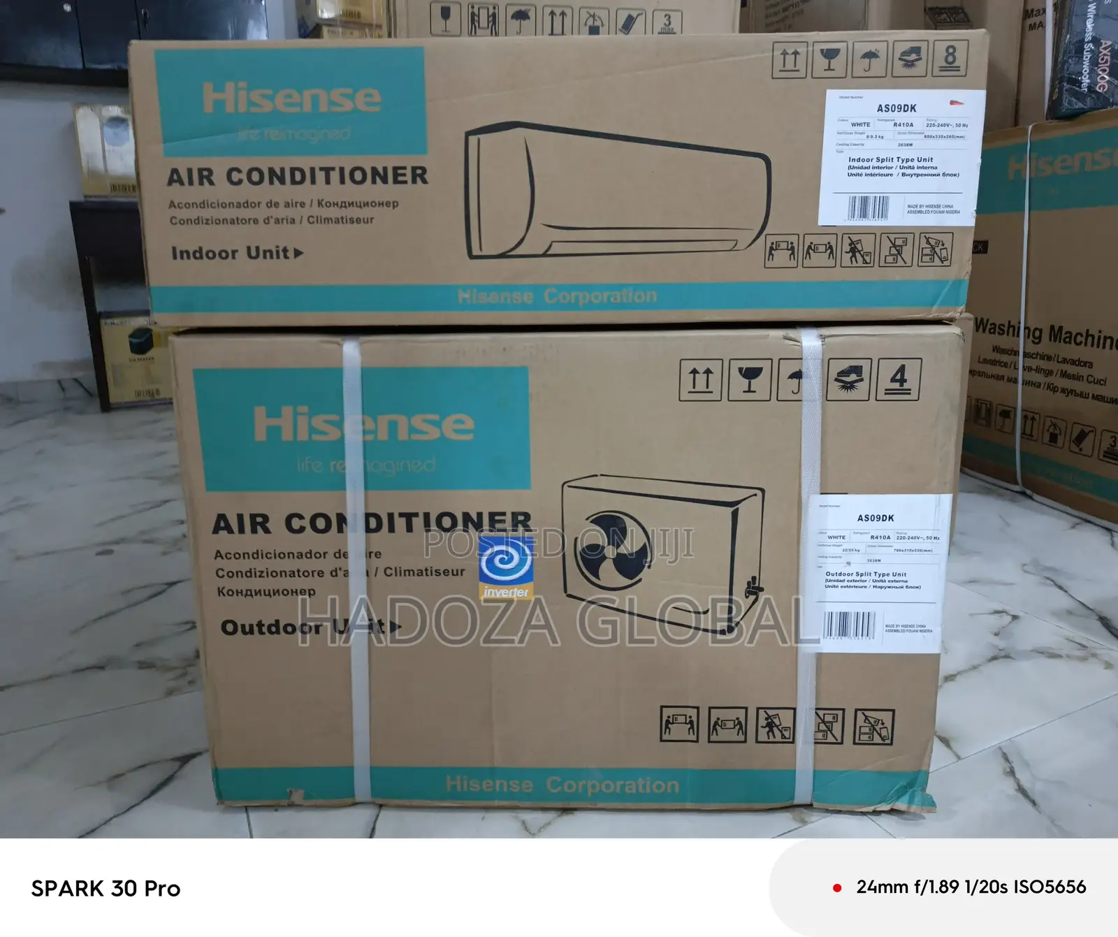 Clean Cool Inverter Air Conditioner - 1hp Hisense - As09dk