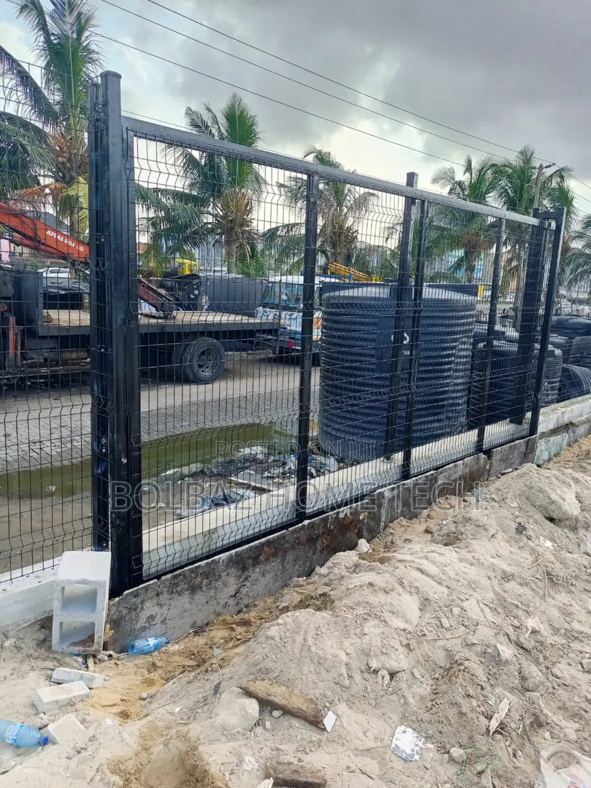 See-Through Fence; Mesh Wire