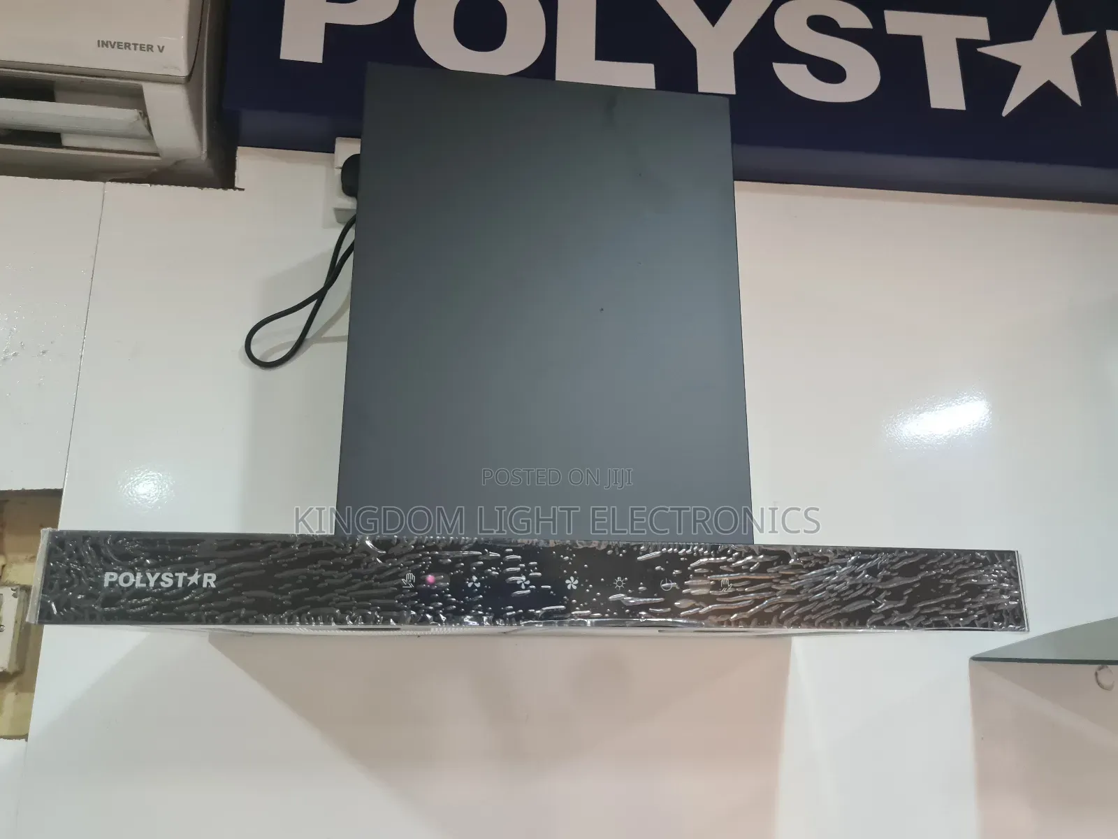 New Polystar T-Shape Heat Extractor Hood 60x60cm
