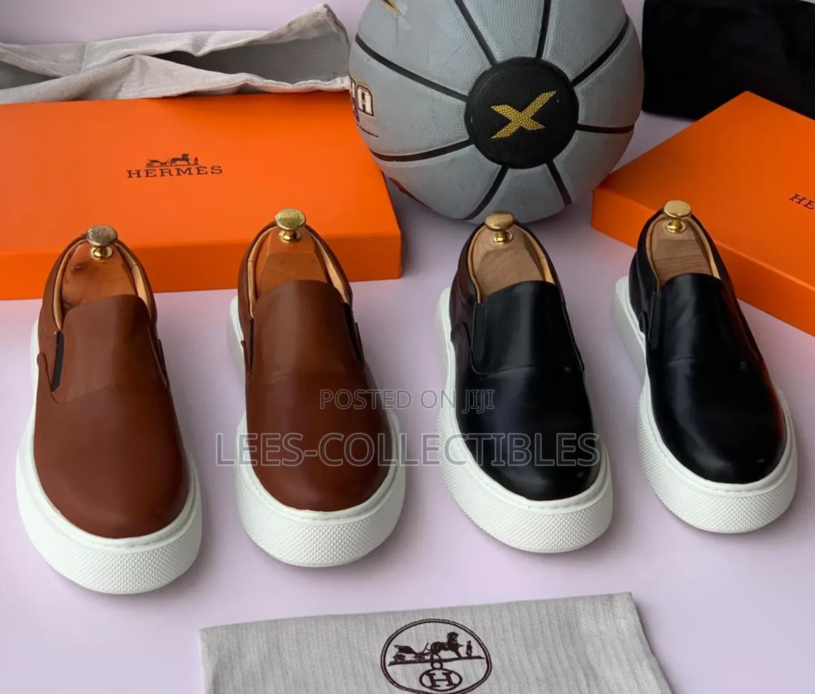 Top Quality Leather Hermes Shoes