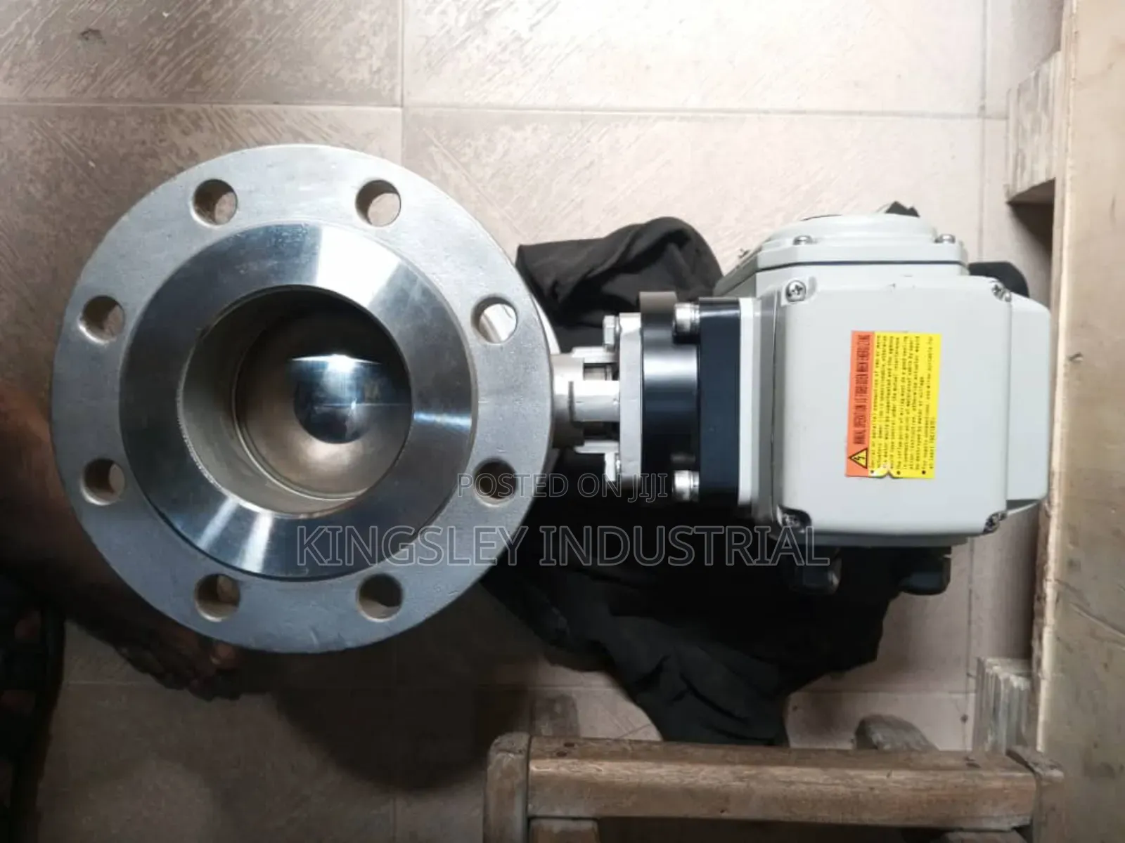 4inches Electric Actuator Valve With Flange Stainless 24v Dc
