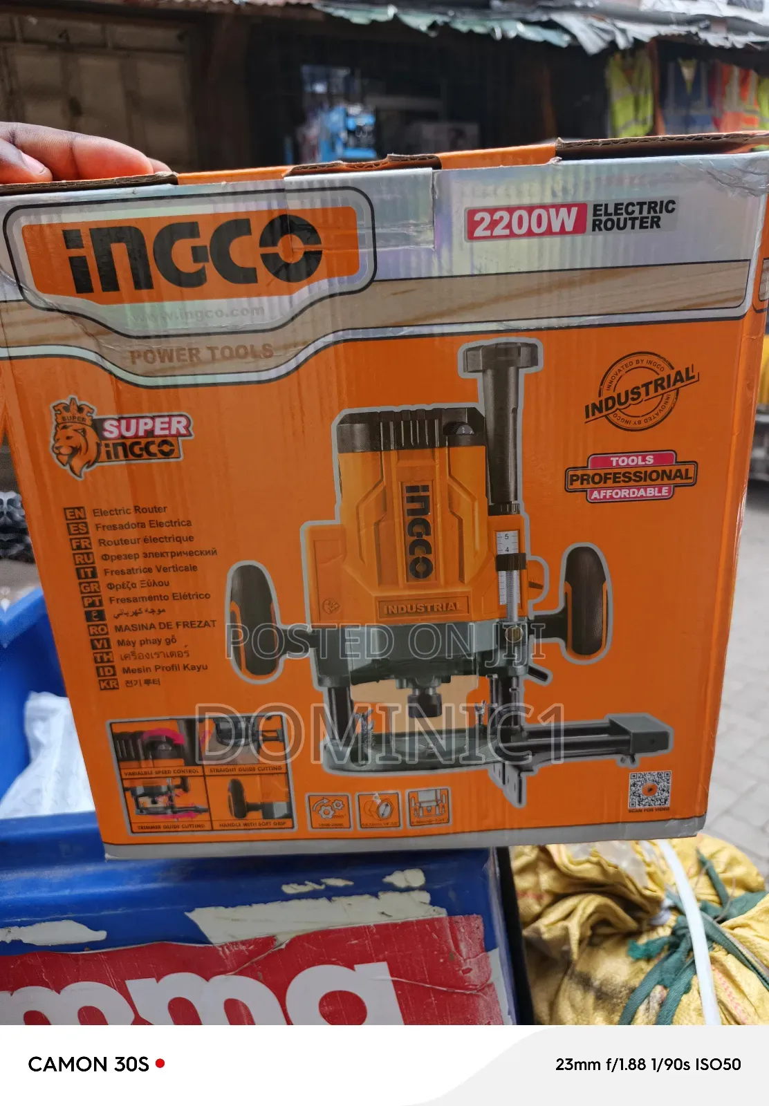 Ingco Electric Router Machine 2200watt