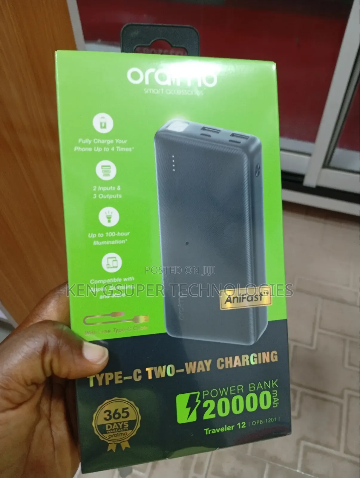 Oraimo Power Bank 20000mah
