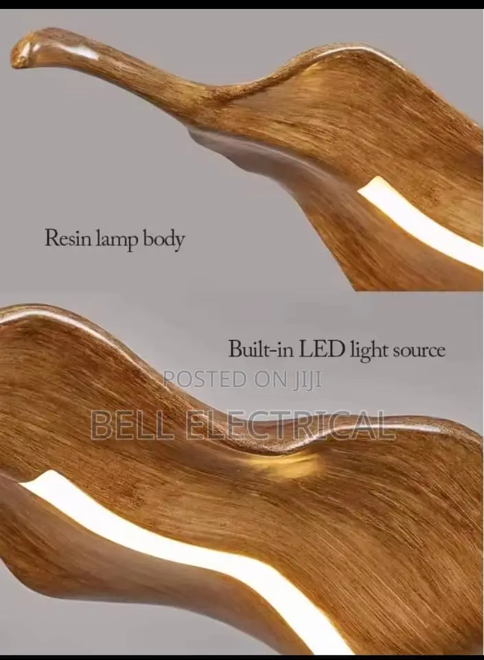 Retro Zen Tea Room Resin Led Pendant