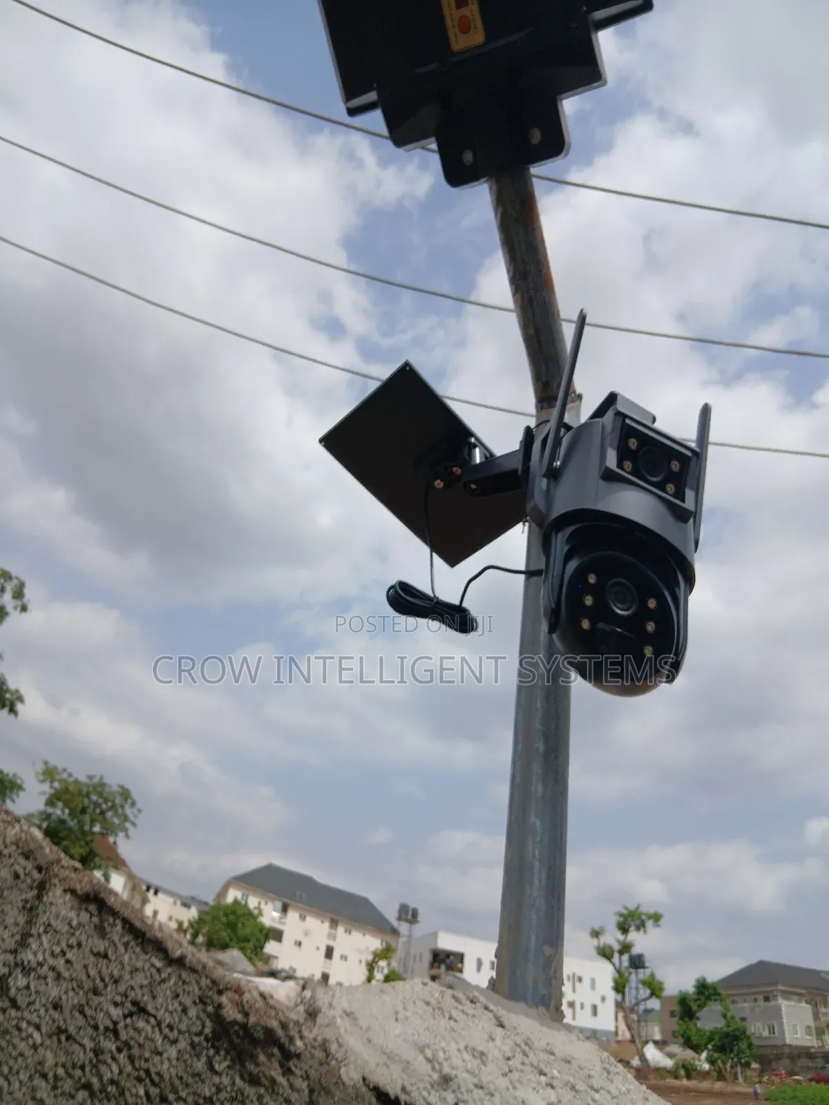 Ptz Solar Camera (Dual Lens)
