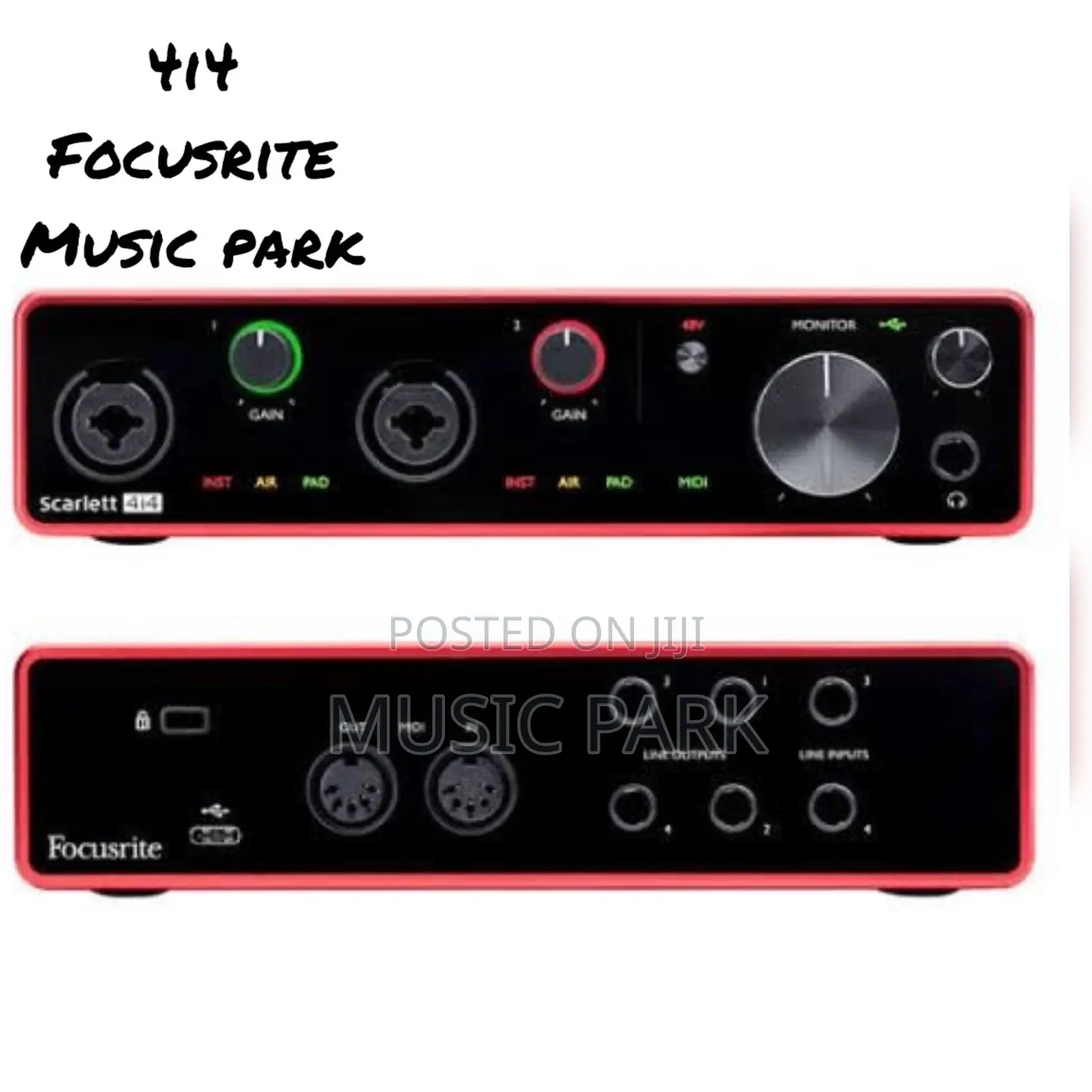 Scarlett 4i4 4th Generation Focusrite