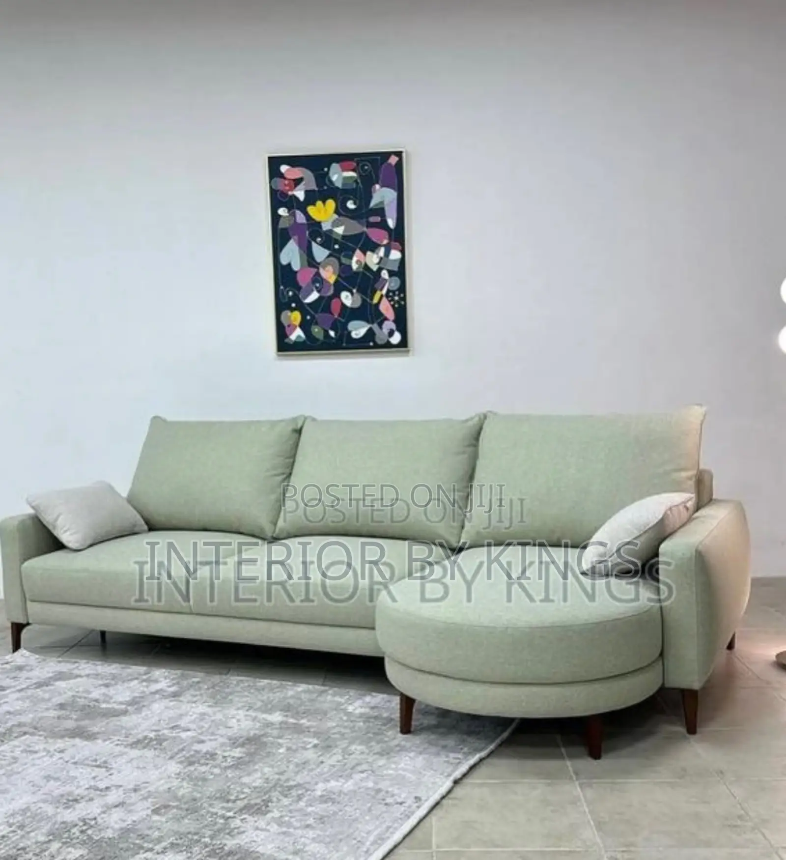 L-Shaped Custom Made Sofa Can Be Made in Preferred Colors