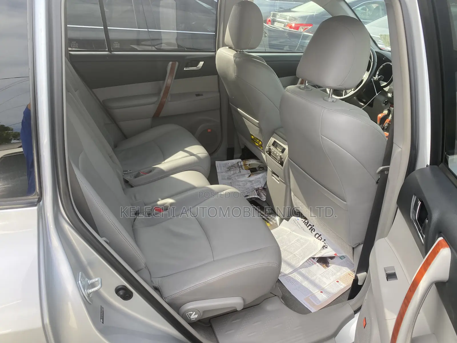 Toyota Highlander Limited 2008 Silver