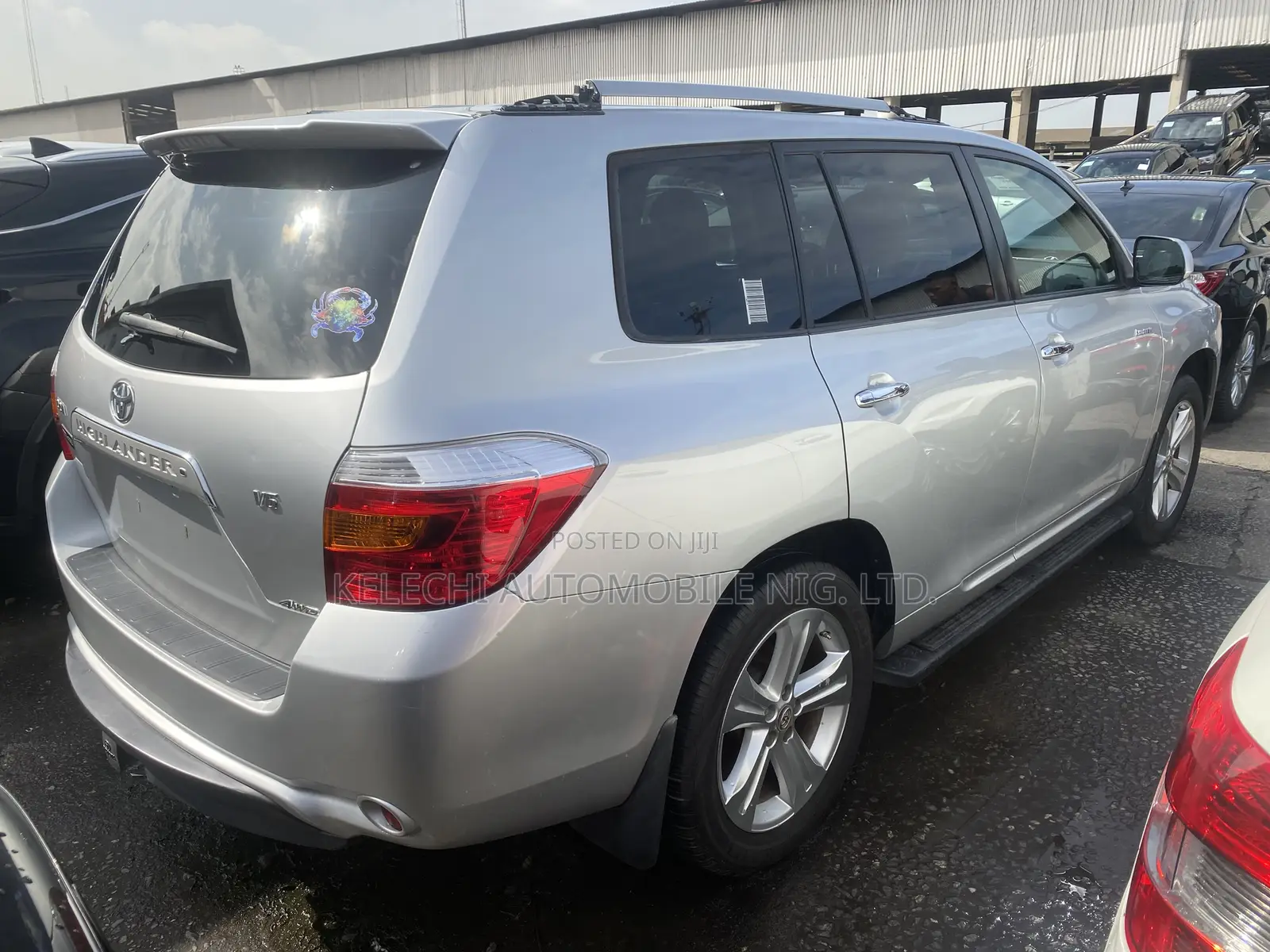 Toyota Highlander Limited 2008 Silver
