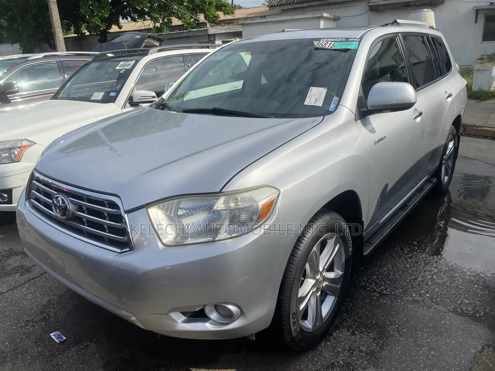 Toyota Highlander Limited 2008 Silver
