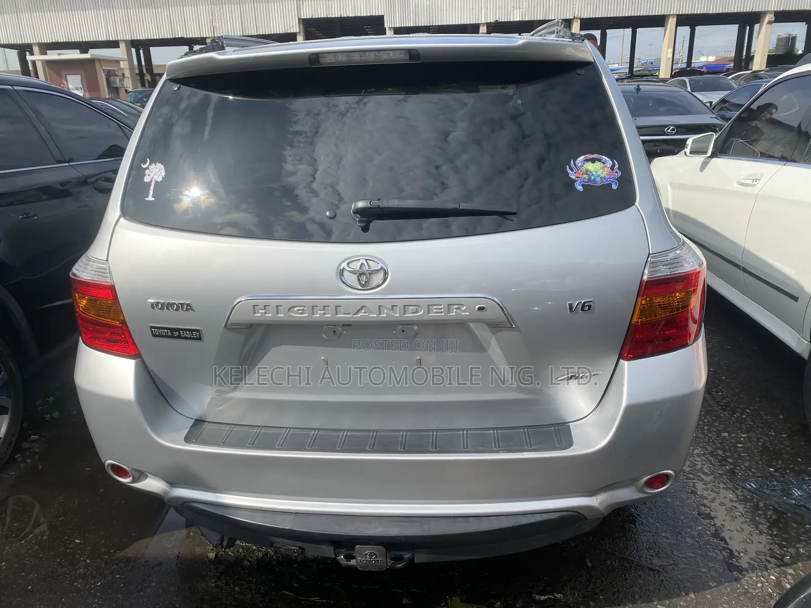 Toyota Highlander Limited 2008 Silver