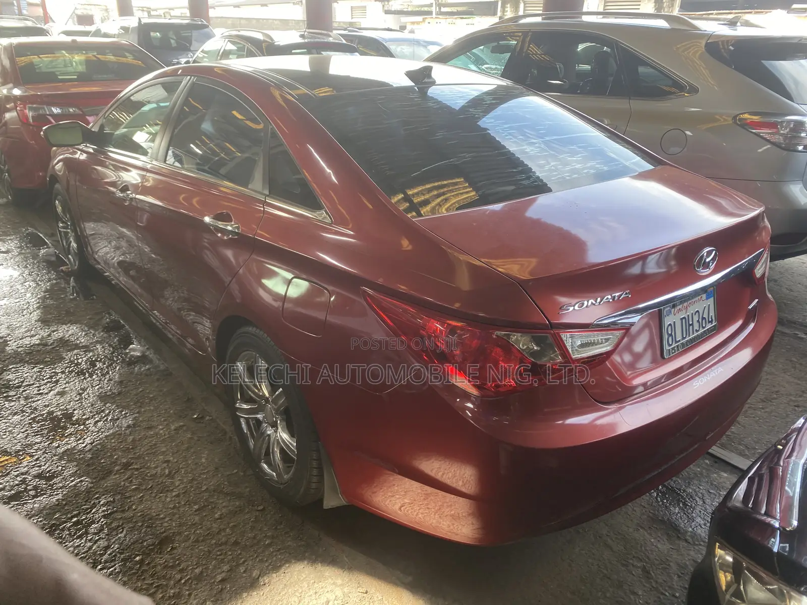 Hyundai Sonata Limited Sedan FWD (2.4L 4cyl 6A) 2013 Red
