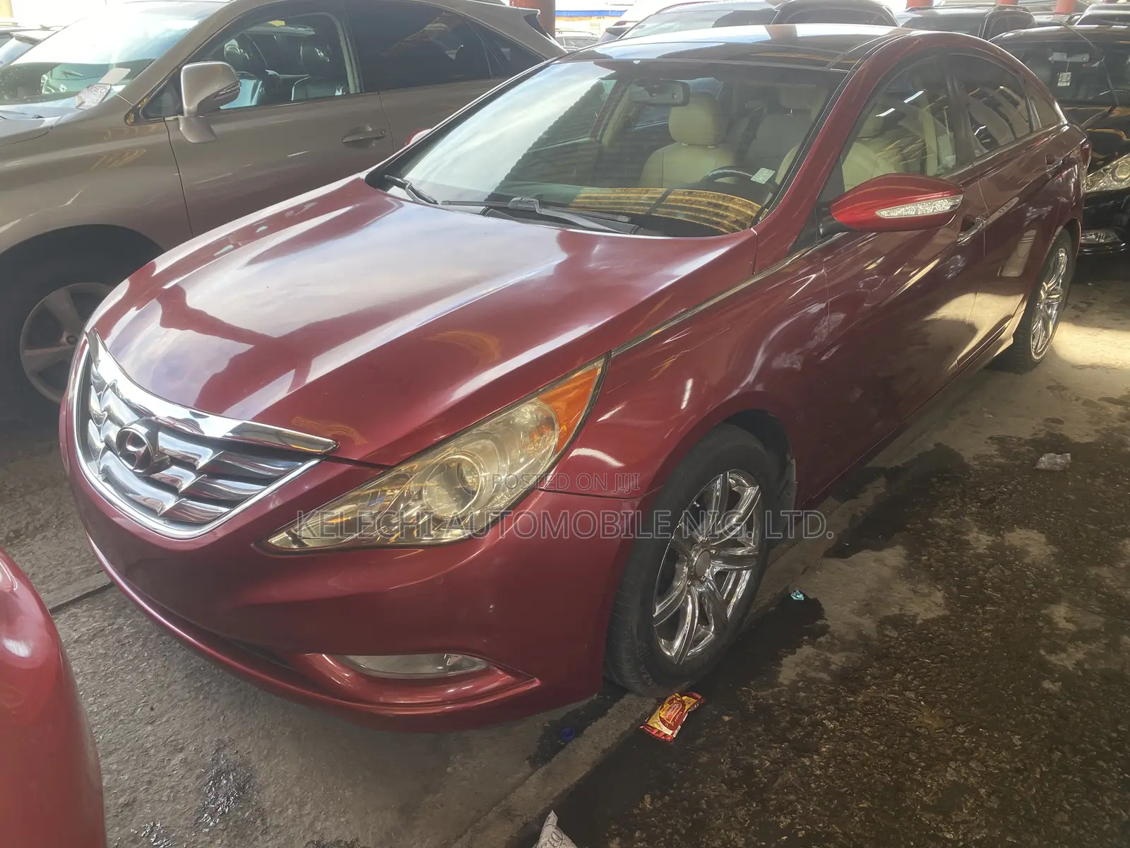 Hyundai Sonata Limited Sedan FWD (2.4L 4cyl 6A) 2013 Red