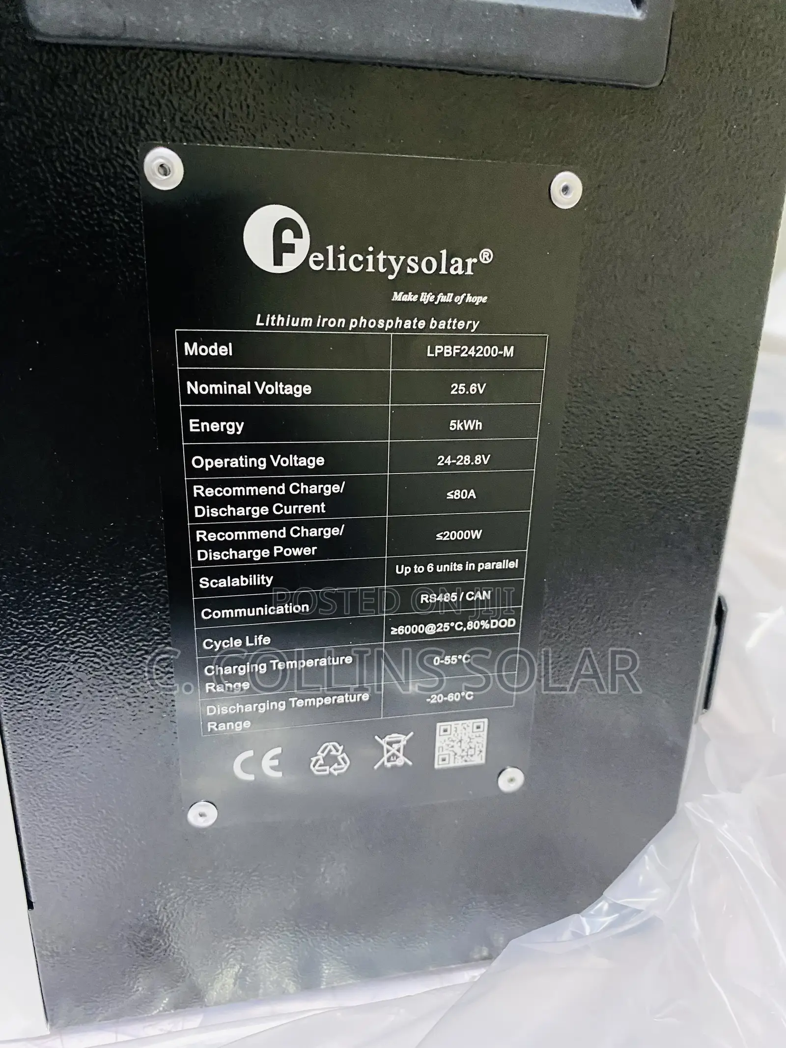 5kwh Felicity Lithium Battery