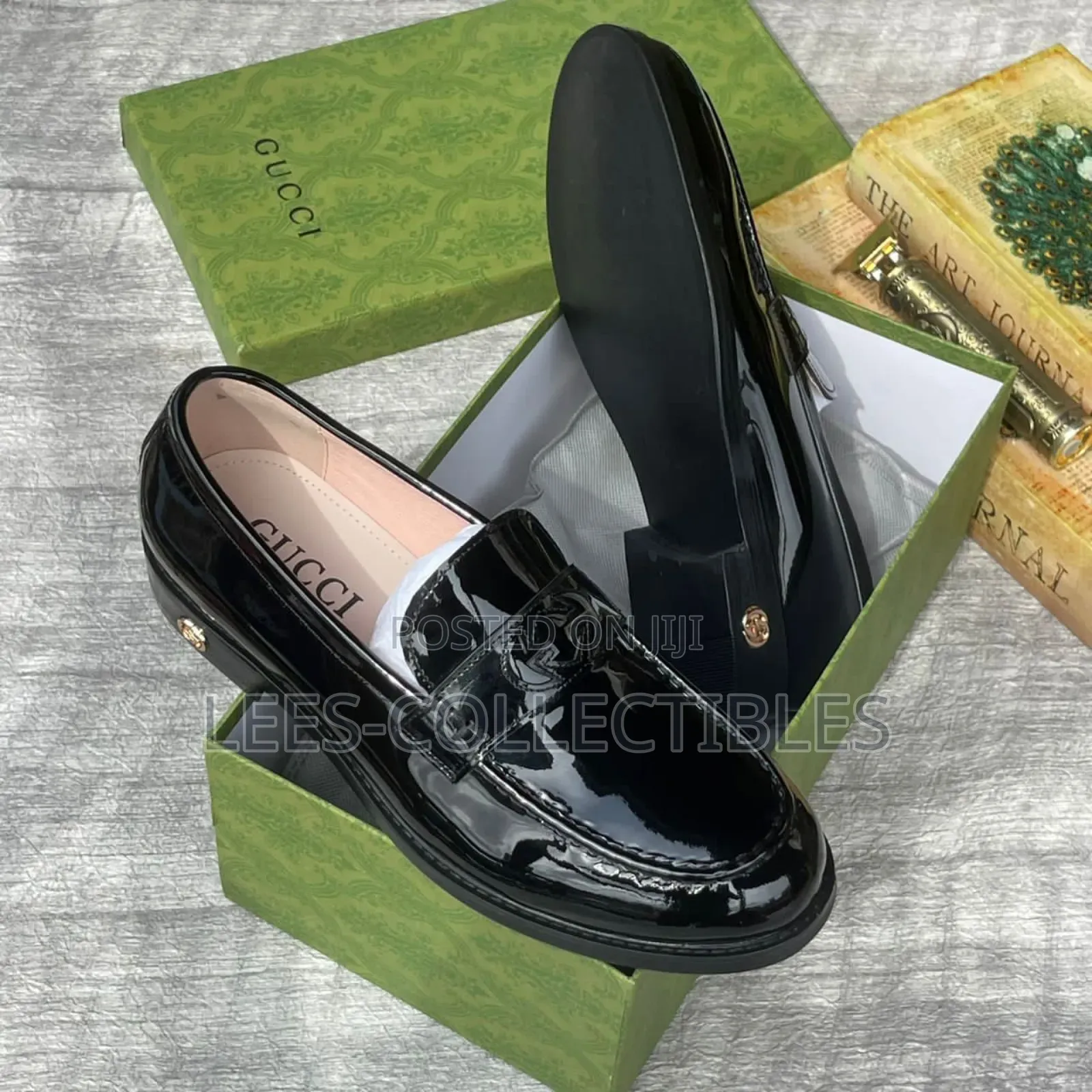 Original Patent Leather Gucci Shoes