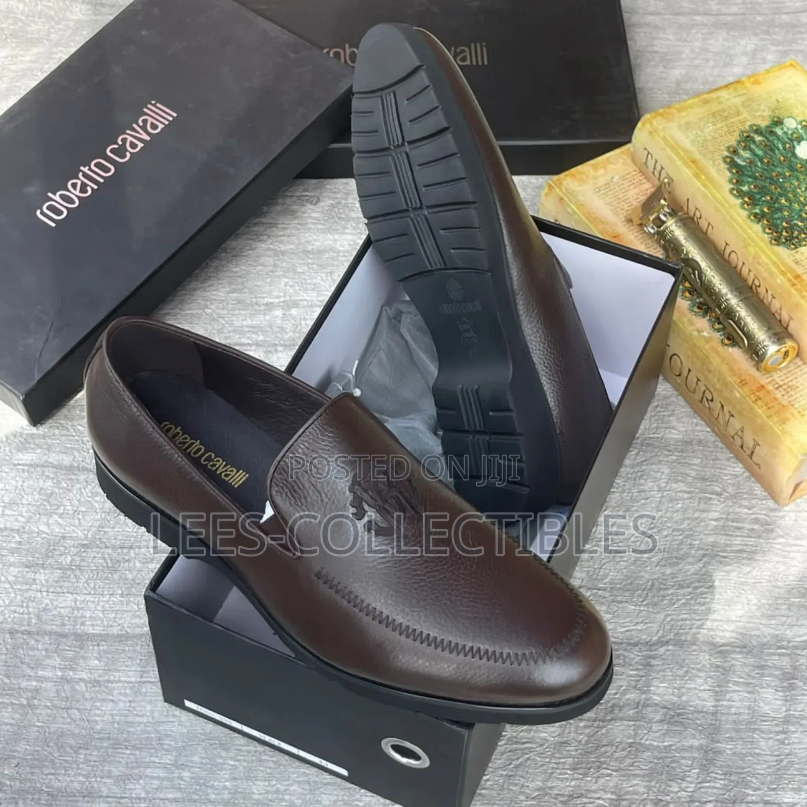 Best Quality Roberto Cavalli Leather Shoes