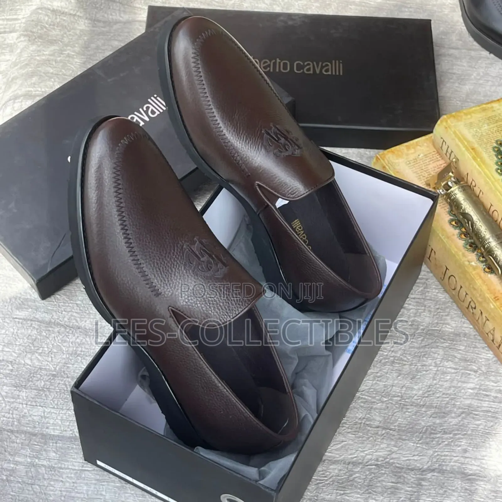 Best Quality Roberto Cavalli Leather Shoes