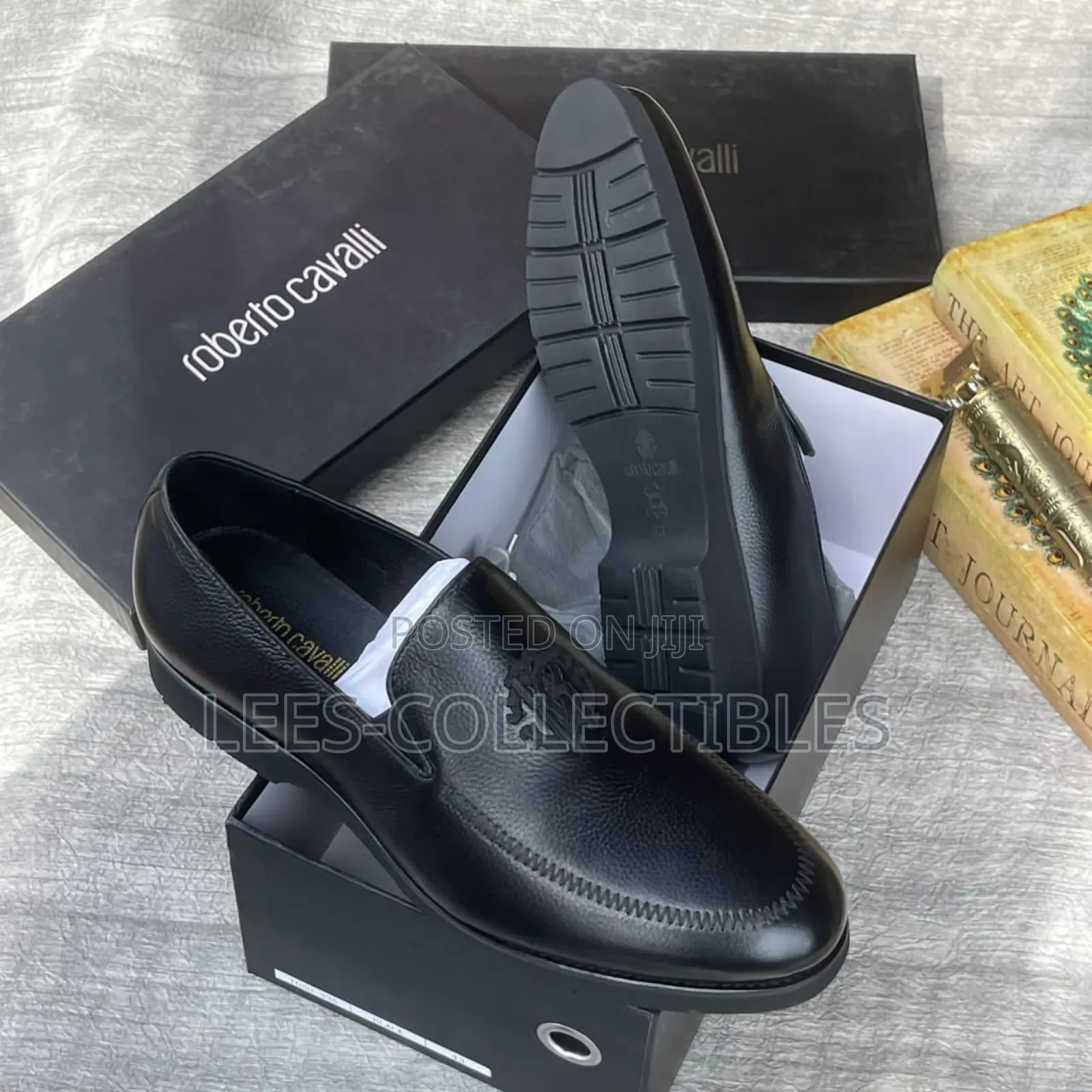 Best Quality Roberto Cavalli Leather Shoes