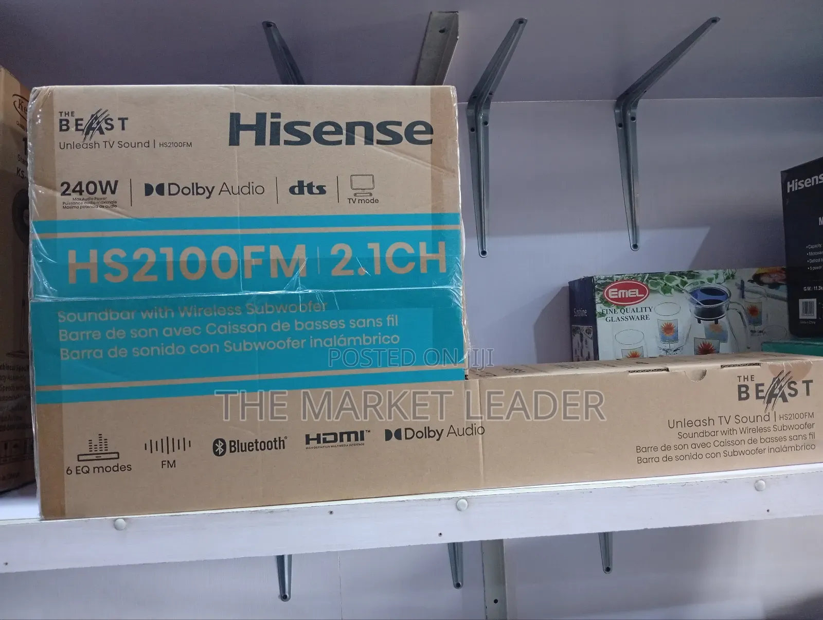 Hisense Soundbar Hs2100 240w