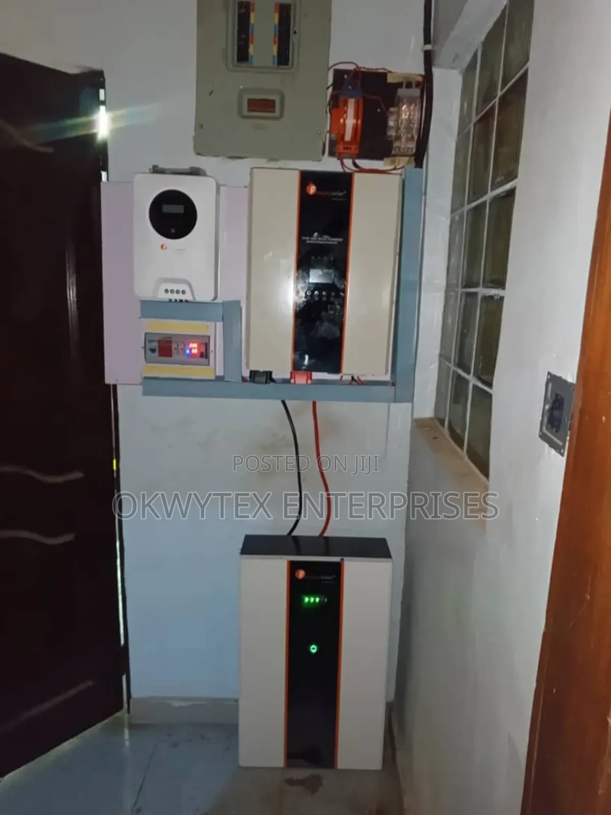 Complete 10kwh Felicity Lithium Battery and Inverter Setup