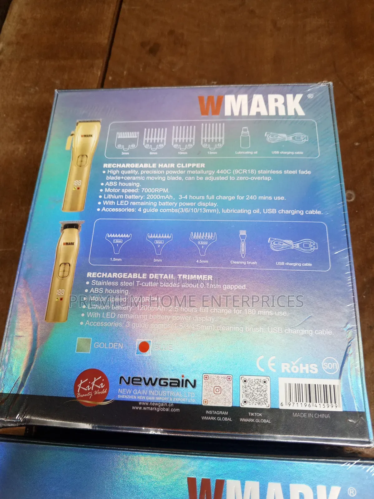 Wmark Grooming Haircut Kit, Clipper and Trimmer Ng-603kit