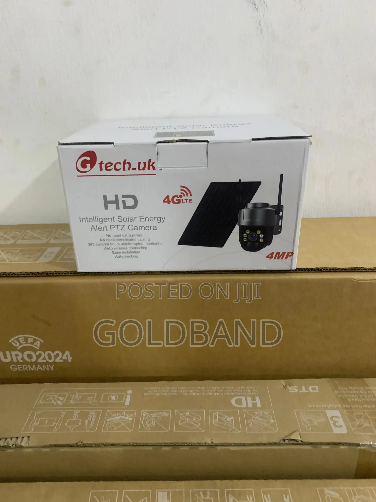Hd Intelligent PTZ Solar Security Camera With Motion Alerts