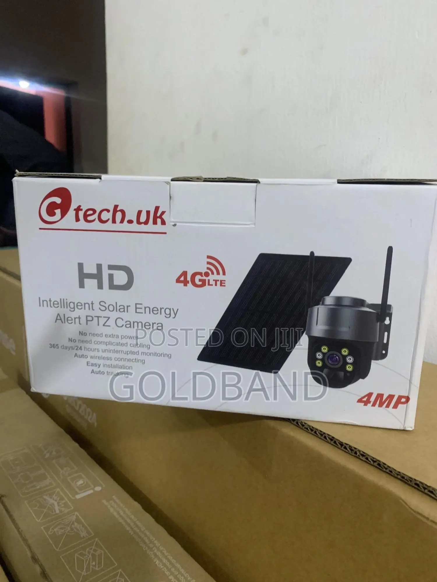 Wireless Hd PTZ Camera With Solar Power Intelligent Detect