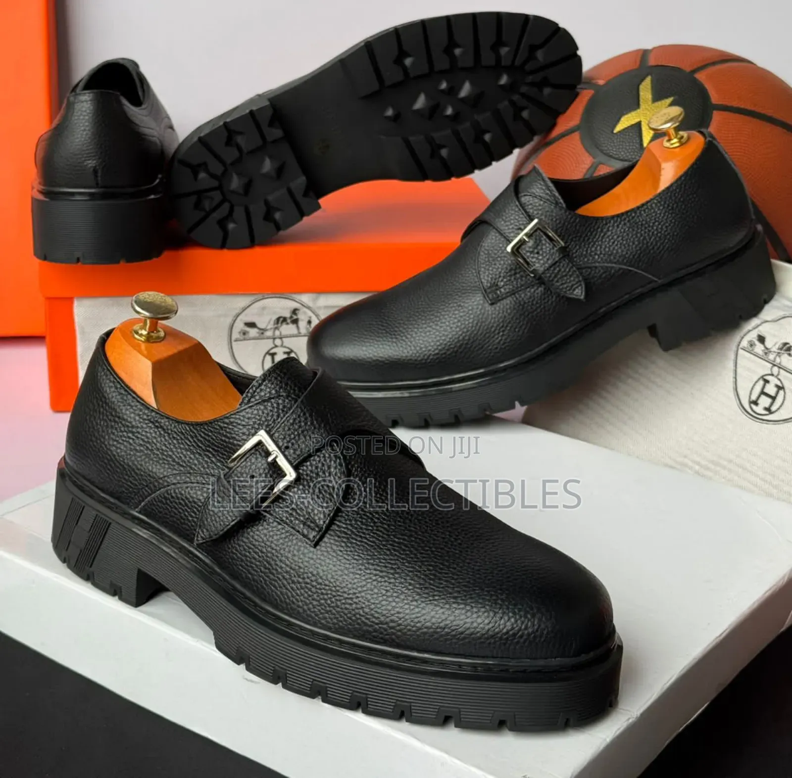 Quality Hermes Leather Shoes