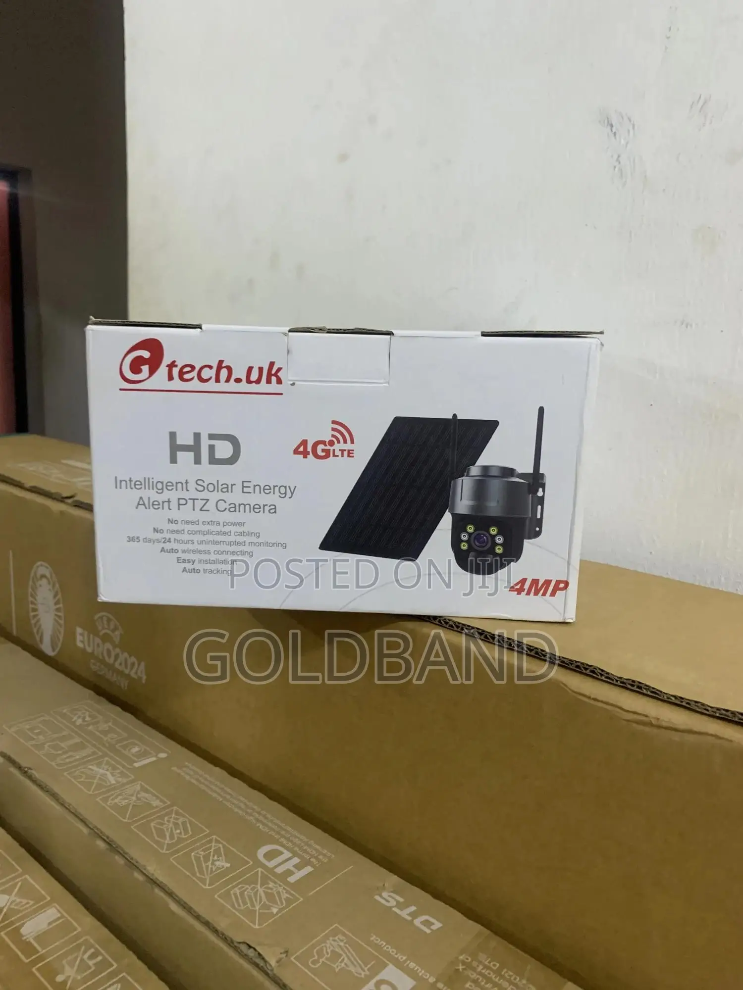 Hd Smart Solar Security Camera–Rotating, Alert-Ready Always