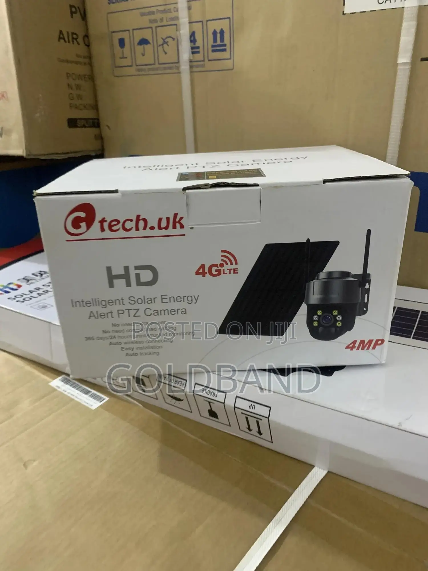 Hd Solar-Powered PTZ Surveillance Camera With Ai Alerts