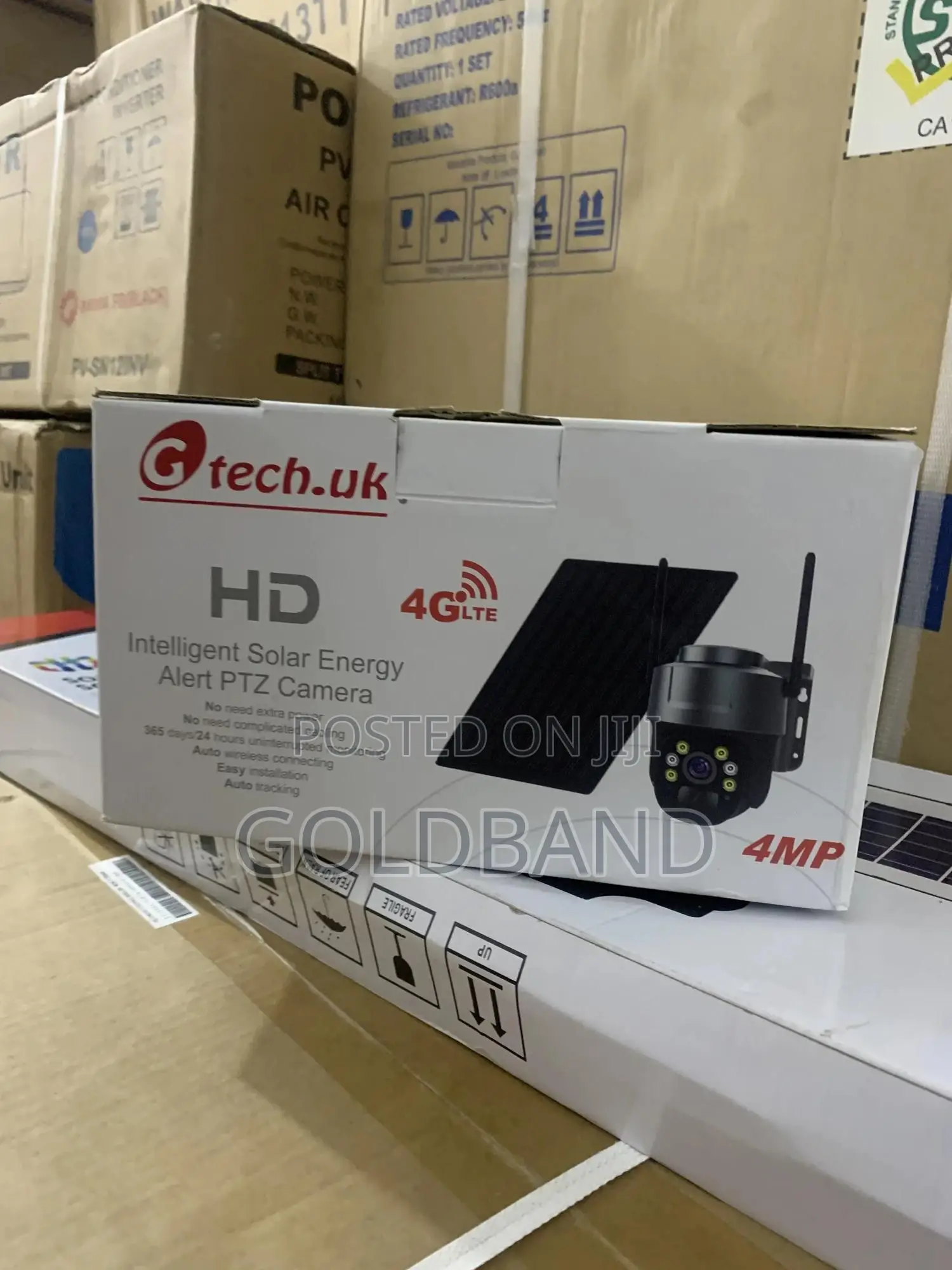 Hd Solar-Powered PTZ Surveillance Camera With Ai Alerts
