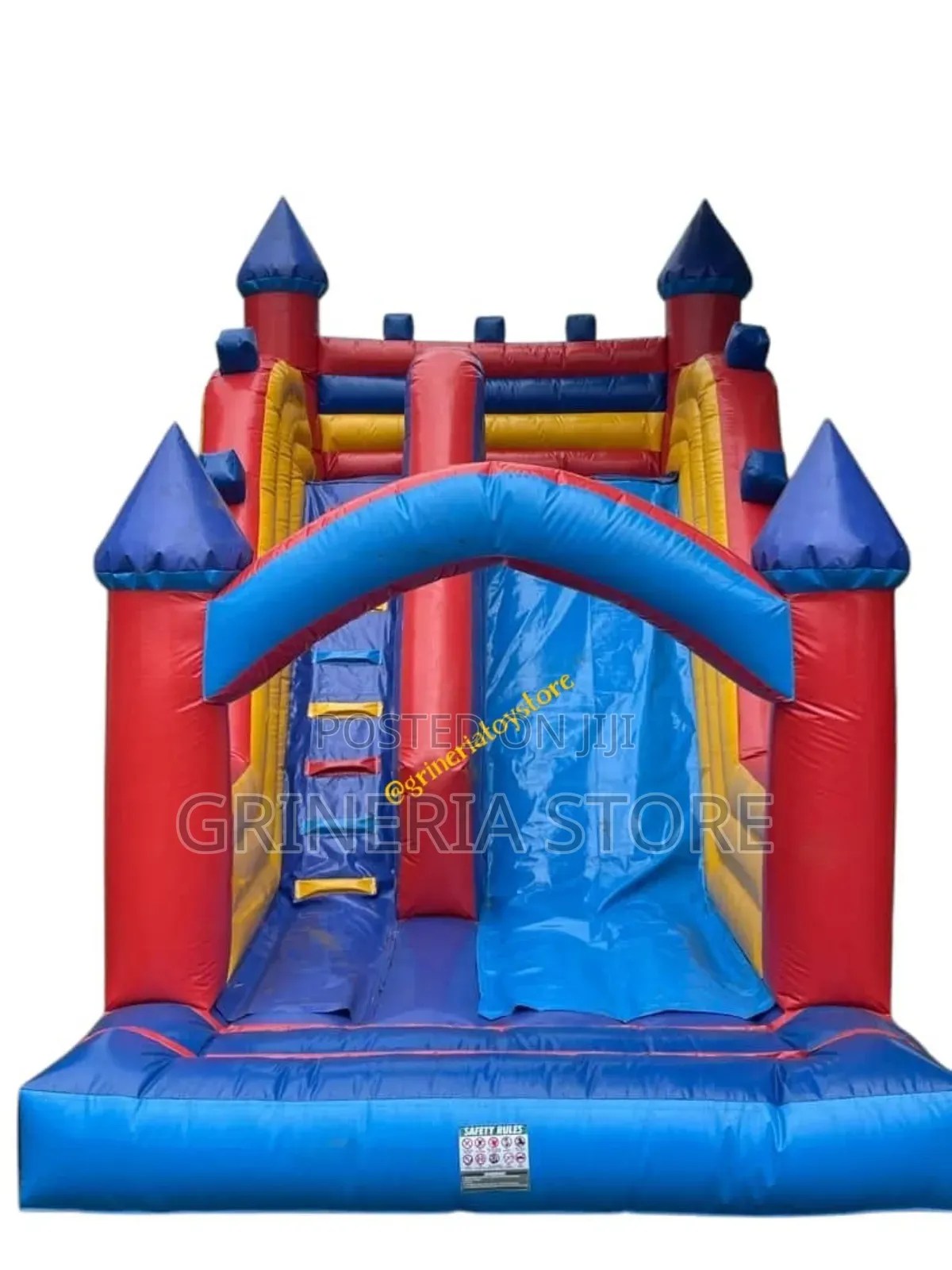 Climb Slide Thru Bouncy Castle