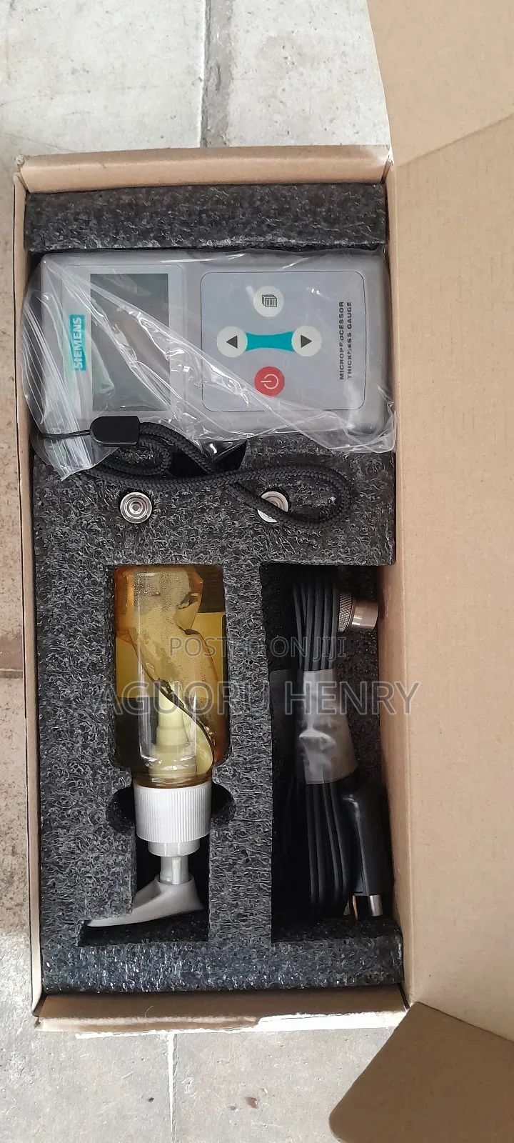 Microprocessor Thickness Gauge