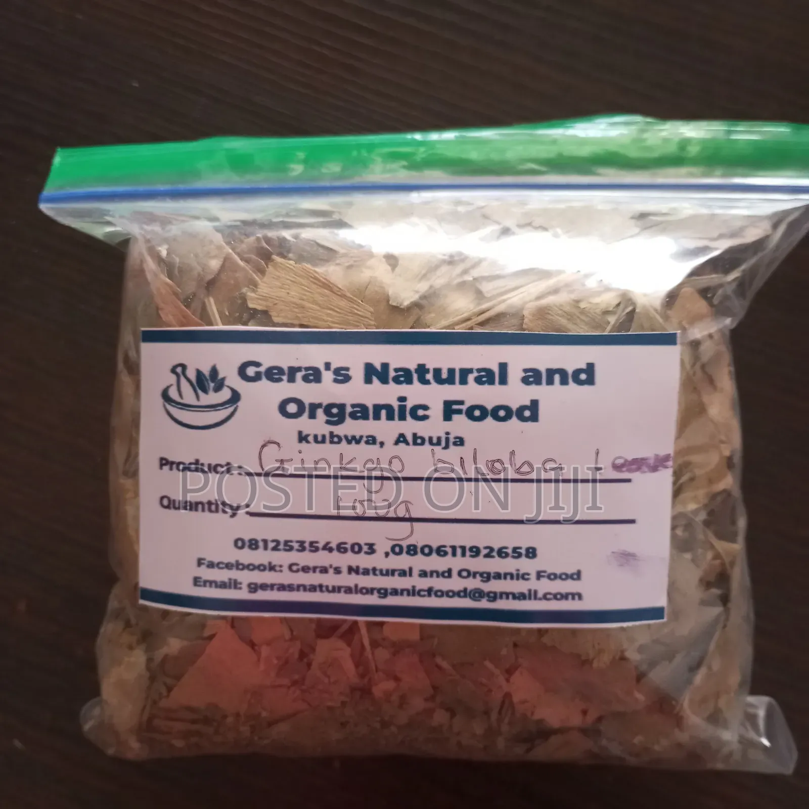 Ginkgo Biloba Leaves 100g