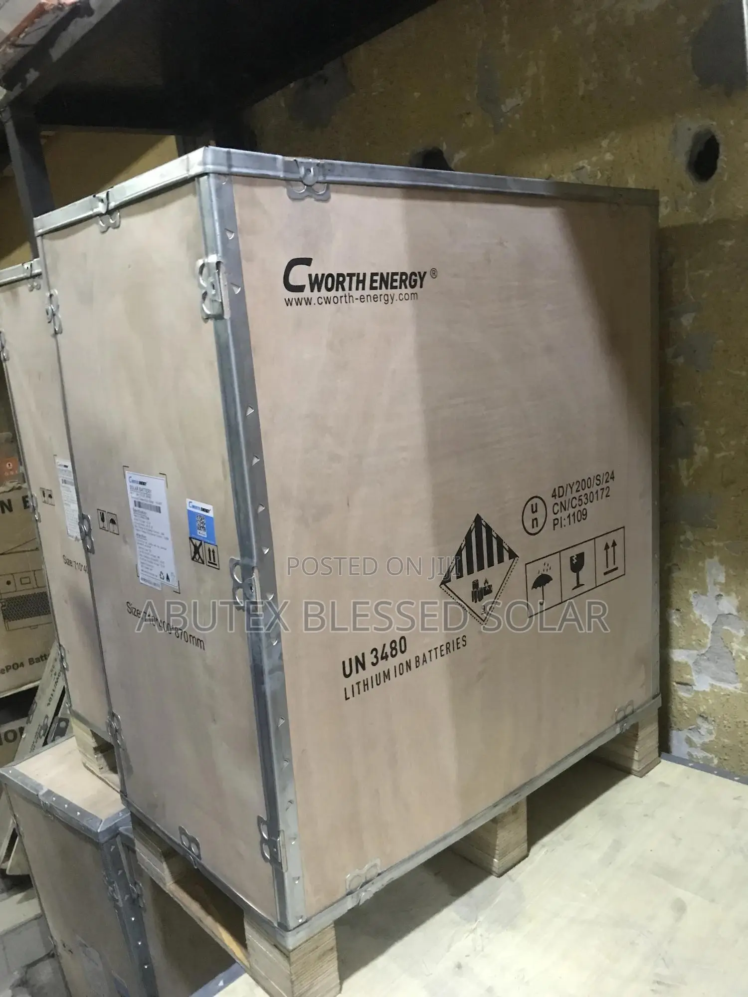 15kwh 51.2v Cworth Energy Lithium Ion Battery