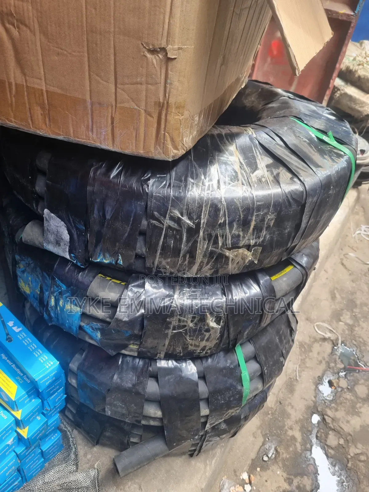 Clemco Blast Hose, 2-Braid, 1-1/4 Inch Id X 50 Ft