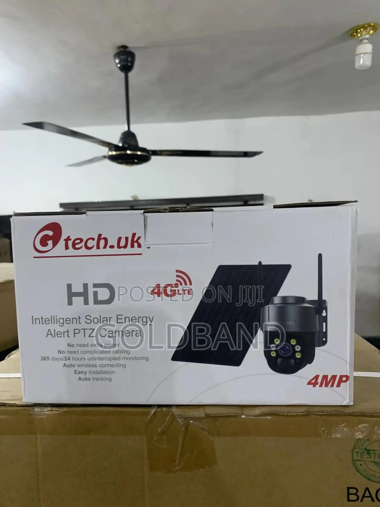 1080p Smart PTZ Security Cam – Solar Energy Powered