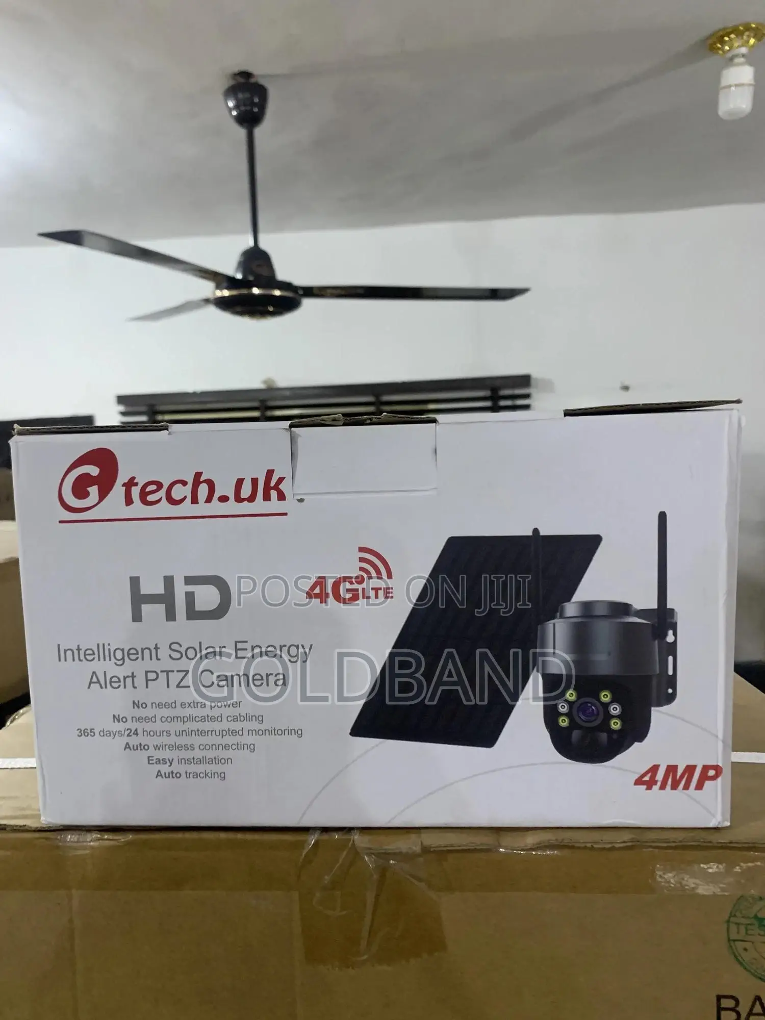 1080p Smart PTZ Security Cam – Solar Energy Powered