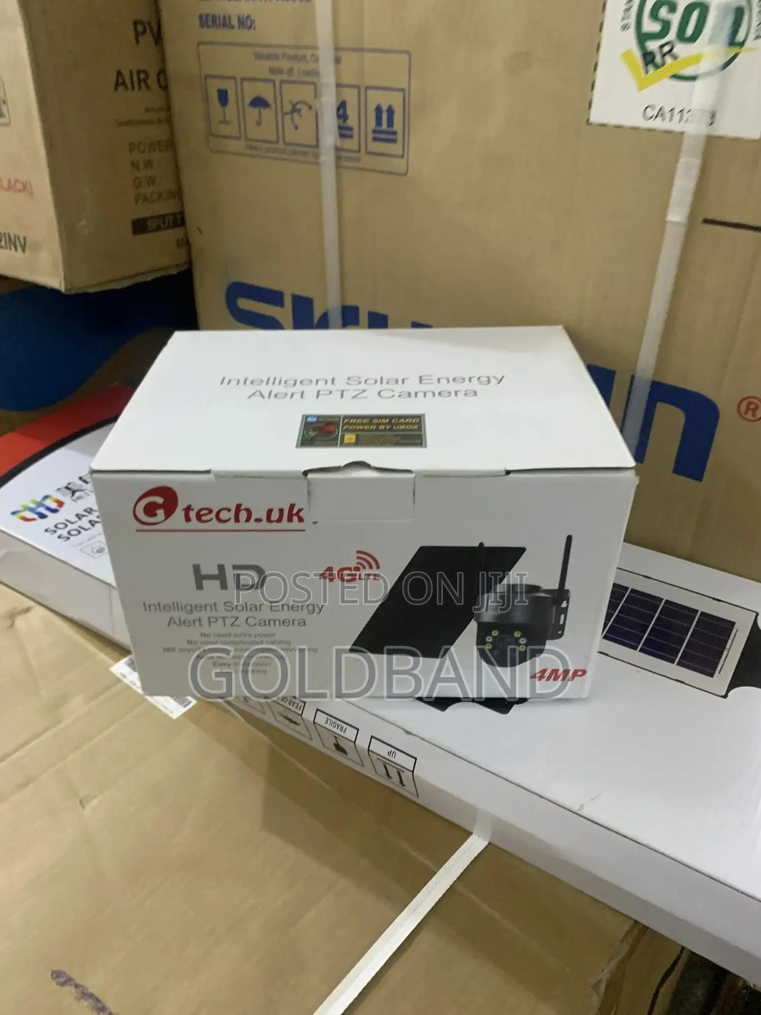 Hd PTZ 360degree Camera With Solar Charging Smart Tracking
