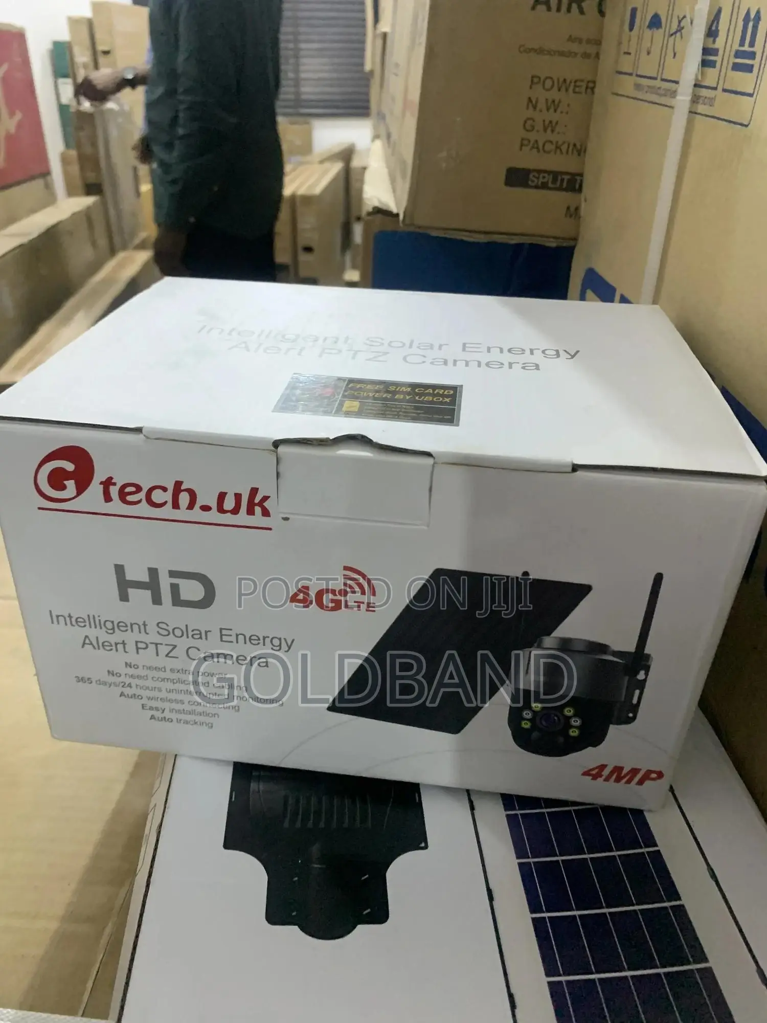 Ai-Enhanced Solar Surveillance Cam With Instant Notification