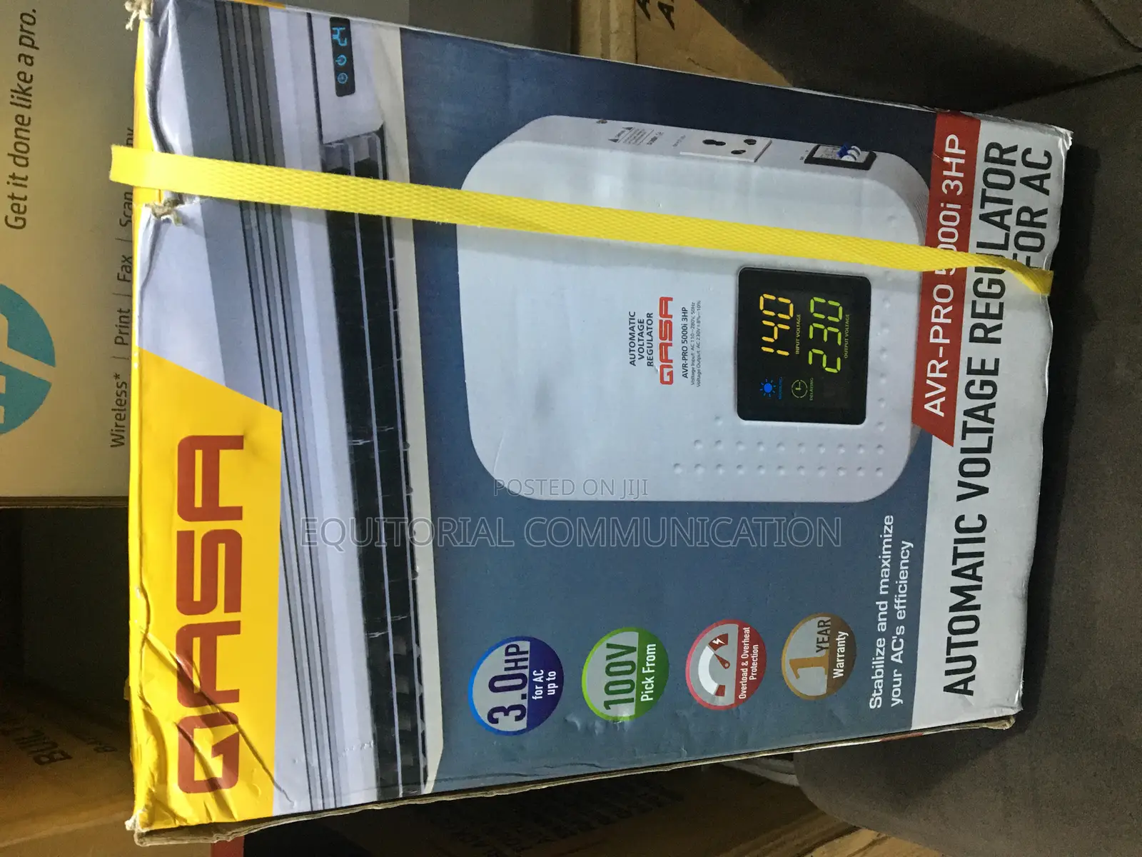 Qasa Avr-Pro 5000i 3hp Automatic Voltage Regulator