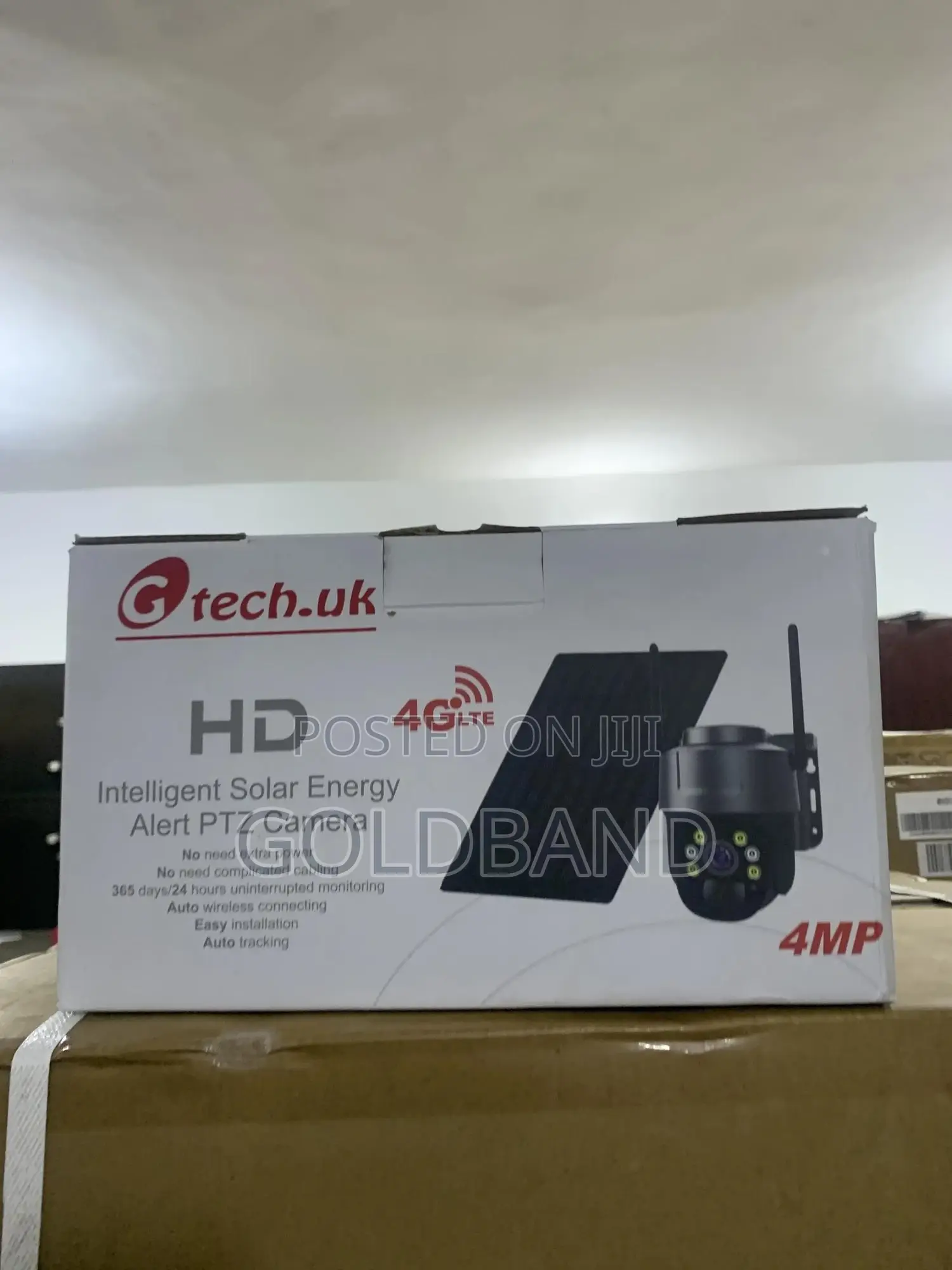 All-in-One PTZ Solar Security Cam–Hd, Wireless, Motion Alert