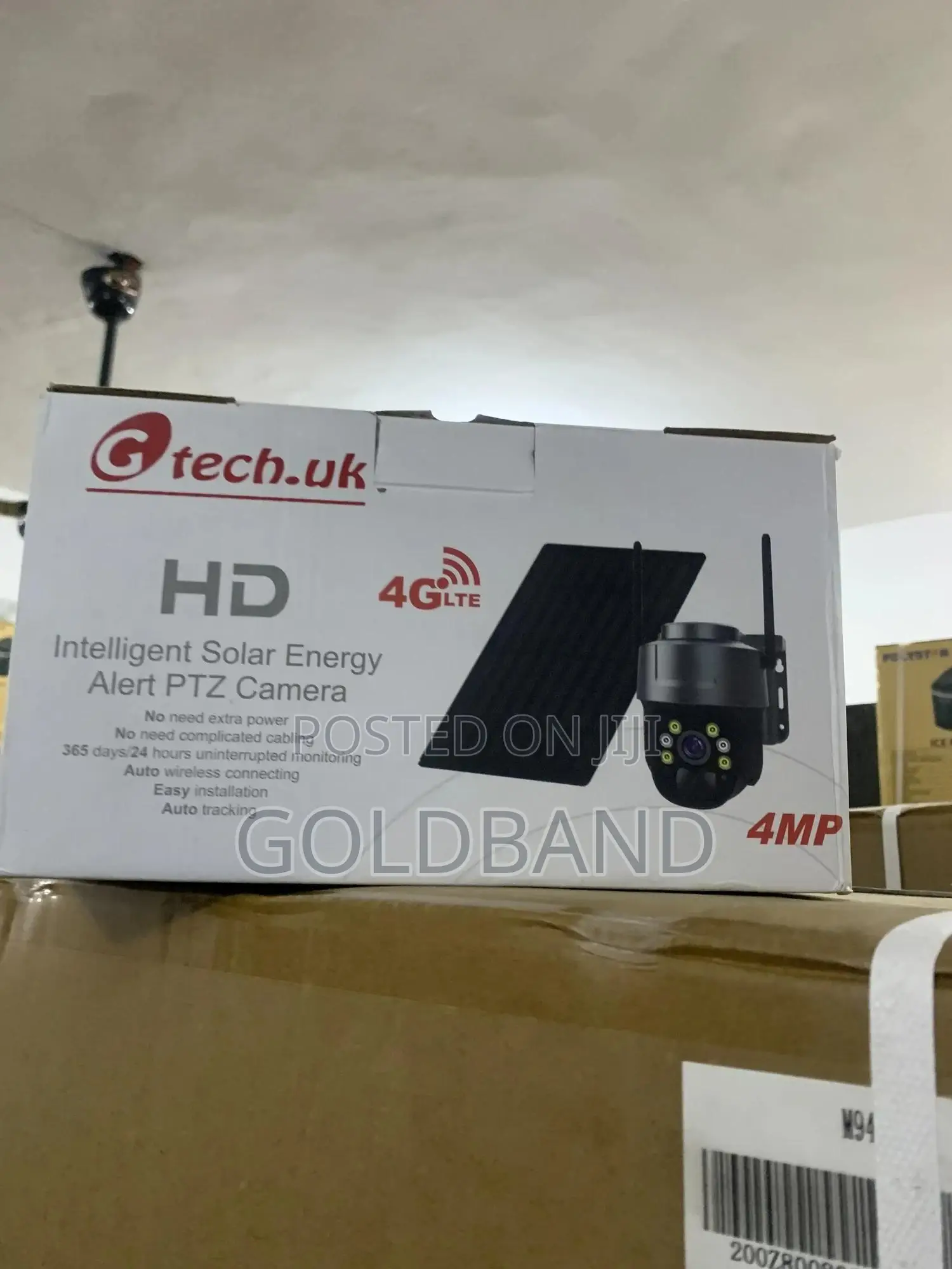 All-in-One PTZ Solar Security Cam–Hd, Wireless, Motion Alert