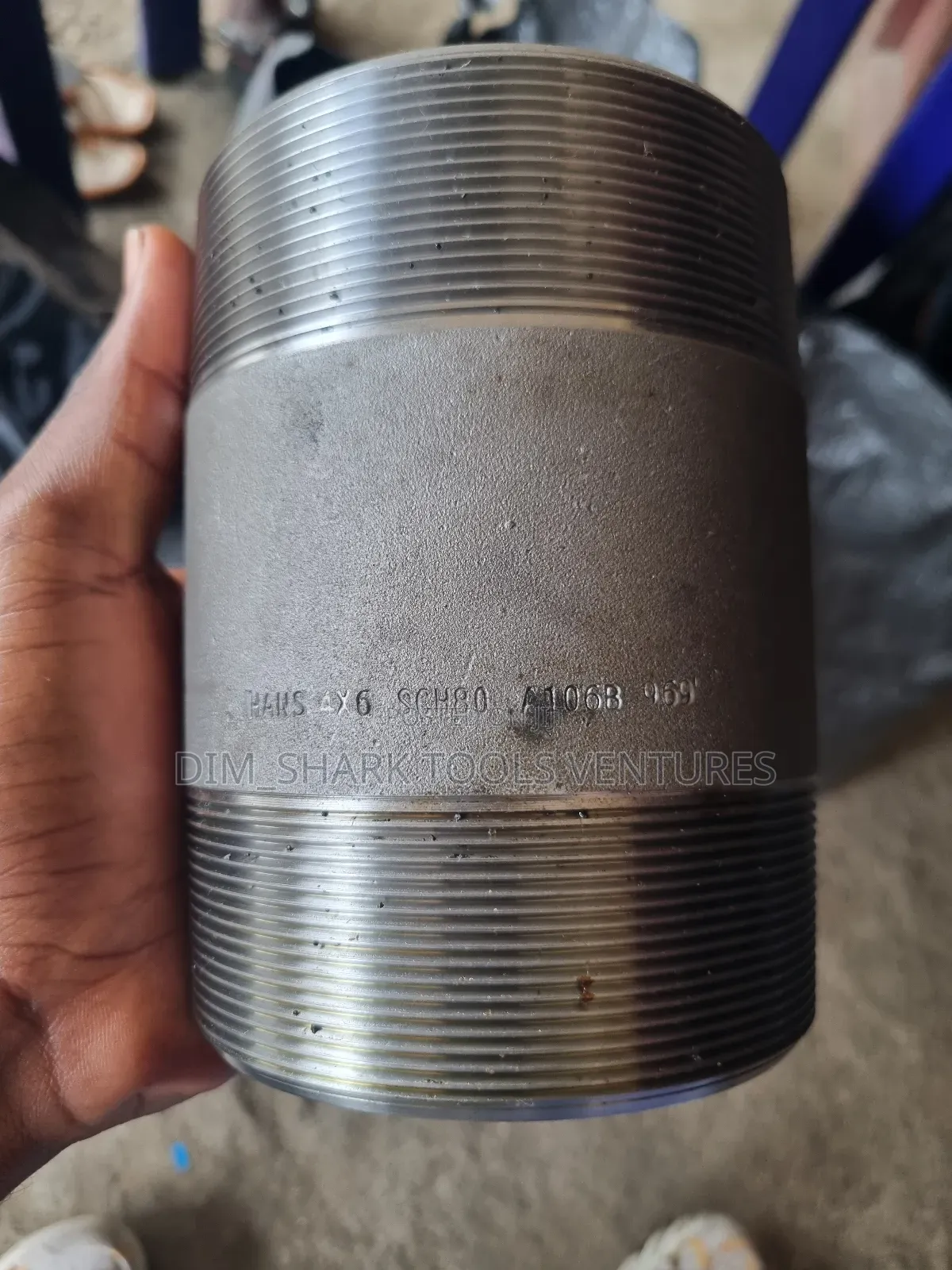 4"X 6"Mild Steel Barrel Nipple(Sch80)