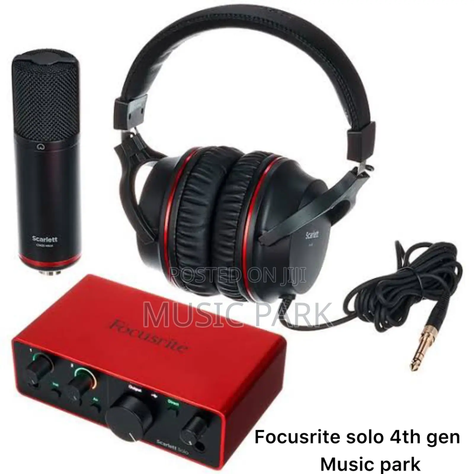 Focusrite Scarlett Solo Studio 4th Gen Usb