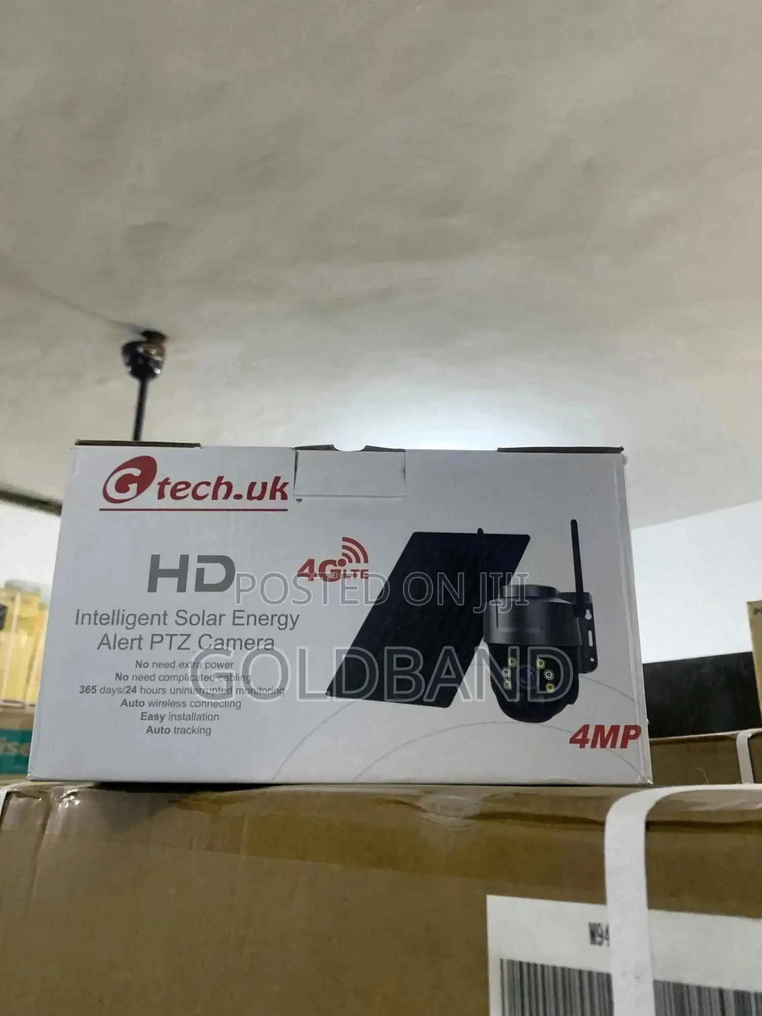 Wireless Hd Solar PTZ Cam – 360° Rotation + Motion Sensor