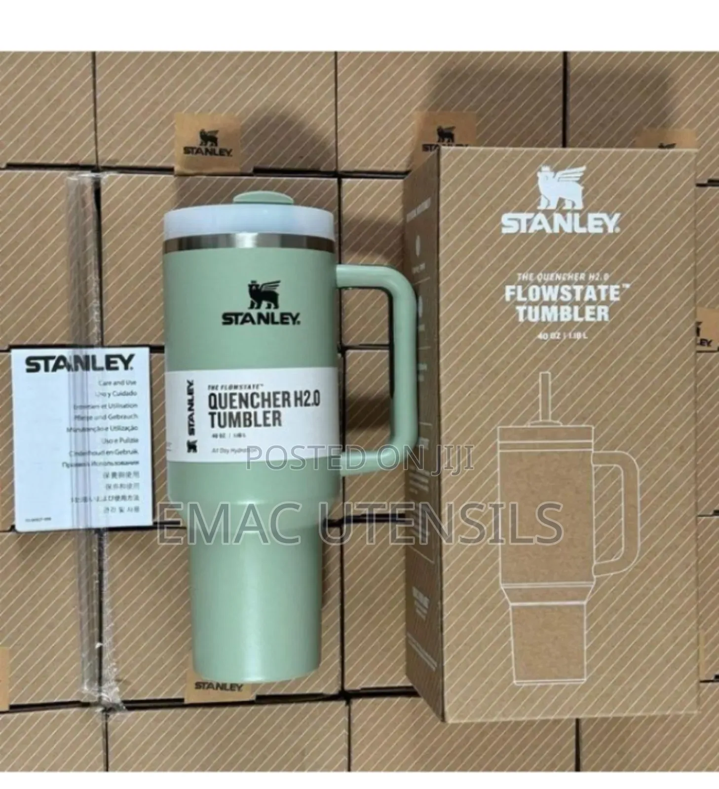 Stanley Quencher Flip Straw Stainless Steel Mug