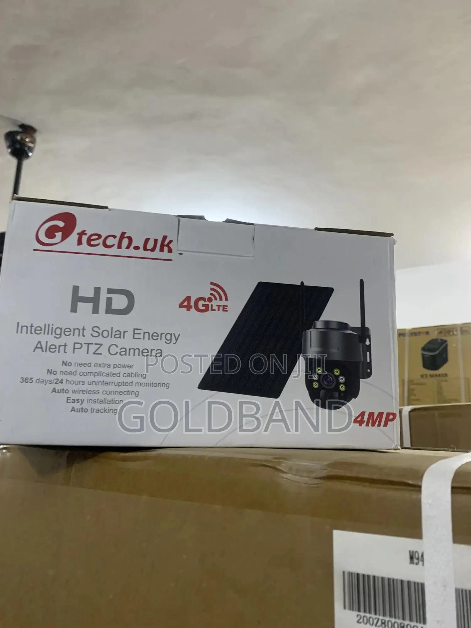 Solar-Powered PTZ Surveillance Camera – Hd, Real-Time Alert