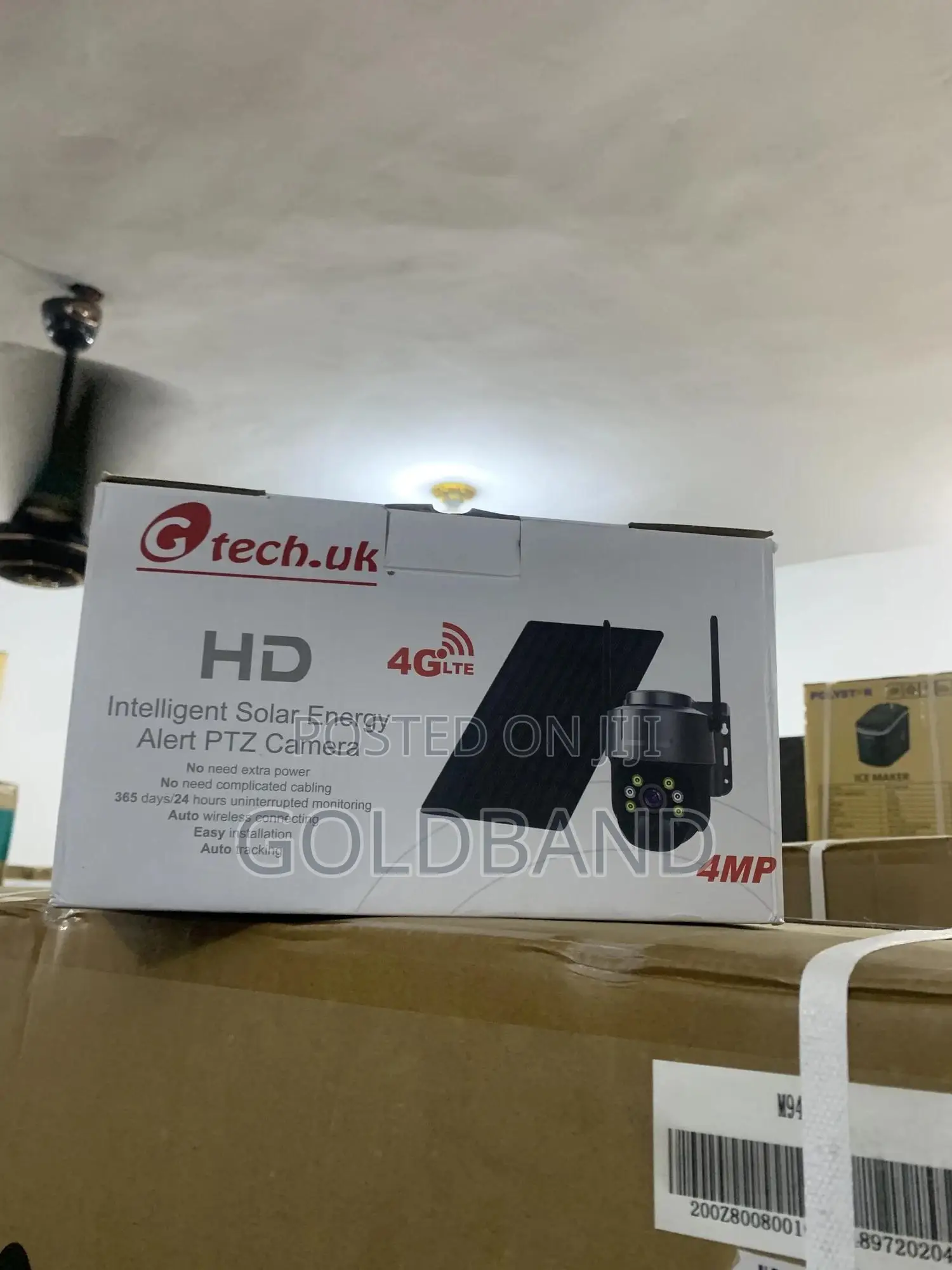 Hd PTZ Cam With Solar Charging – Ai Detection, Night Mode