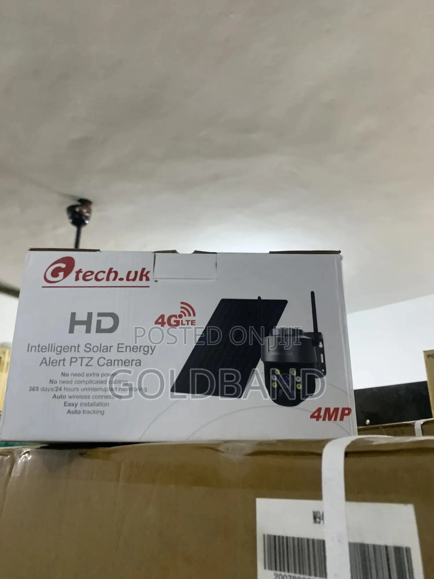 Hd PTZ Cam With Solar Charging – Ai Detection, Night Mode